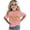 a-Pink94, variant on Girls Kids Birthday Girl Glitter Print Short Sleeve TShirt Crew Neck Casual Lightweight Party Tee For Kids Daily Wear Versatile Top