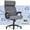 Gray, variant on Serta Comfort Executive Big & Tall Office Chair, Ergonomic High-Back Computer Chair, Bonded Leather, Cognac