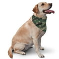 thumbnail image 2 of Naloa Jungle Green Camo USA Flag Dog Bandanas 1PC Washable Triangle Dog Scarfs Premium Durable Fabric, for Small Medium Large Dogs and Cats, 2 of 6