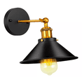 thumbnail image 1 of Lámpara De Pared Decorativa Interior Exterior Vintage Retro Negro, 1 of 5