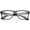 Shiny Tortoise / Clear, variant on Classic Horn Rimmed Wide Arms Clear Lens Rectangle Eyeglasses 57mm (Shiny Black / Clear)