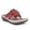 Red/Nubuck, variant on Cliffs by White Mountain Womens Cupcake II Faux Leather Thong Sandals