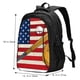 thumbnail image 5 of Balery American Flag And Baseball Mochila con carga USB para hombre y mujer - Mochila impermeable y antirrobo para laptop con puerto USB para viajes, trabajo, 5 of 7