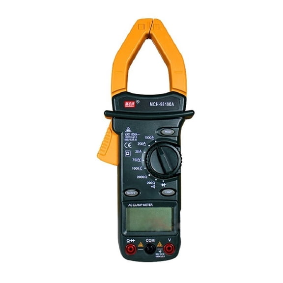 MCH-98100A Digital Clamp Multimeter High Precision AC DC Automatic Range Digital Clamp Meter