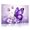 Color 3, variant on 8 Pack Art Acoustic Panels Sound Absorbing Purple Abstract White Flowers Magical Decorative Soundproof Wall Panels Self Adhesive for Nursery Game Room Bedroom 48"x32"