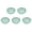 GN, variant on EGNMCR Kitchen Gadgets, 5PCS Dinner Plates - 5.7Inch Impregnable Dinner Plates Set Of 5 - Dishwasher & Microwave Safe Plastic Plates Reusable - Lightweight Plates For Kitchen,camping Dinner Plates