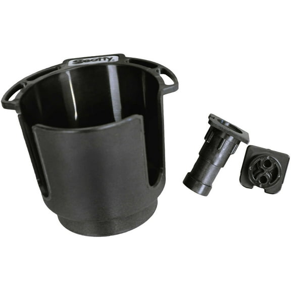 Scotty Cup Holder with Rod Holder Post and Bulkhead