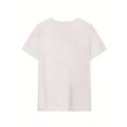 thumbnail image 3 of Women's Easter "Teaching My Favorite Peeps" Graphic T-Shirt - Short Sleeve Crew Neck Casual Top with Colorful Bunny Design, Perfect for Spring & Summer, Casual Summer Tee | Casual Crew Neck | Nontran, 3 of 6