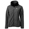 thumbnail image 2 of Women's Cutter & Buck  Gray Notre Dame Fighting Irish Alumni Cascade Eco Sherpa Full-Zip Fleece Jacket, 2 of 3