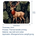 thumbnail image 5 of Elk Printed Square Gaming Mouse Pad, Non-Slip Rubber Bottom Mouse Mat for Office, 8.3x9.8 Inch, 5 of 6