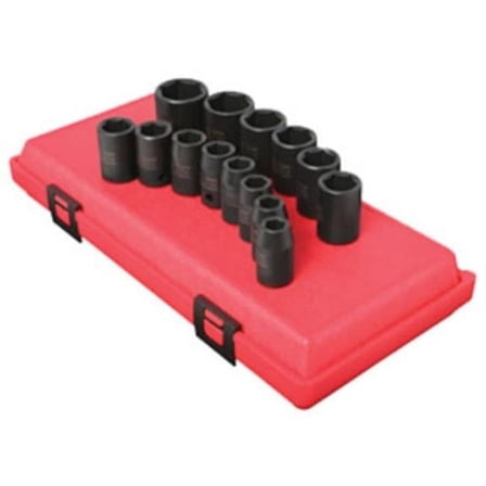 Sunex Tools SUU-2652 0.5 in. Drive Metric Impact Socket Set - 14 Piece