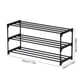thumbnail image 3 of Zapatero Organizador de Almacenamiento con 3 Estantes de Metal para Armarios de Dormitorio, Entrada y Dormitorio., 3 of 7