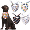 thumbnail image 2 of Popvcly 6 Pcs Breathable Bandanas Bibs Rainbow Dog Kerchief LGBT+ Pride Day Dog Collar Cat Pets Collar, 2 of 9