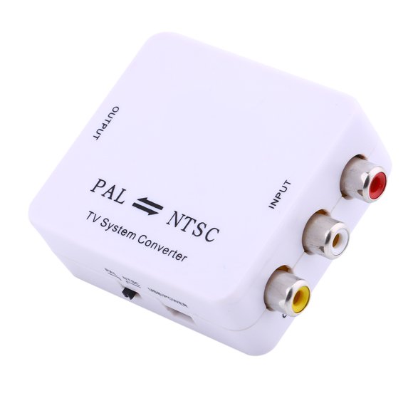 Domqga PAL NTSC SECAM to NTSC PAL HD 1080P TV Video System Converter Switcher Adapter,PAL to NTSC Converter,PAL NTSC Bi‑direction Converter
