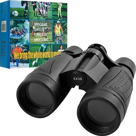 Whetstone 5 x 30 mm Binoculars With Neck Strap and Cleaning Cloth,