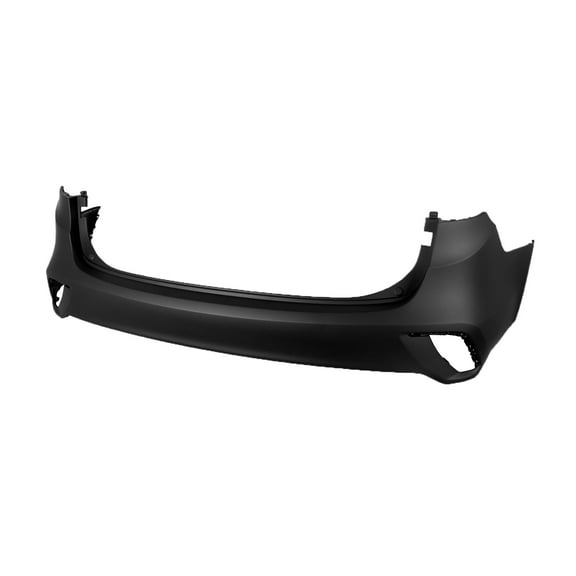 New  Hyundai OE Unpainted Rear Bumper Cover Replaces 86611B8500 Excludes Sport fits 2017-2018 Hyundai Santa Fe