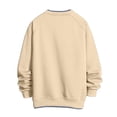 thumbnail image 2 of CAICJ98 Hoodies For Men Graphic Mens Contrast Color Pullover Hoodie Cozy Sport Outwear Beige,4XL, 2 of 4