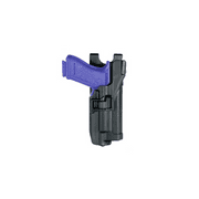 Blackhawk SERPA Level 3 Light Bearing Duty Holster with Matte Finish, Size 13, Black