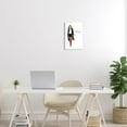 thumbnail image 2 of Stupell Industries All Things With Love Inspiring Glam Fashion Woman Graphic Art Unframed Art Print Wall Art, Design by Amelia Noyes, 2 of 5