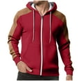 thumbnail image 7 of Fall Jackets Sevevn Unisex Hoodie 2025 Zip Up Fall Casual Warm Drawstring Hooded Jacket with Pockets Workout Hiking Sweatshirt, 7 of 7