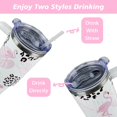 thumbnail image 5 of Flamingo Gifts Tumbler for Women Girls, Flamingo Lover 40 Oz Tumblers with Handle and Straw Lid, Leakproof Cup Mug Water Bottle Birthday Gift Idea, 5 of 6
