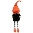 thumbnail image 7 of Northlight Gnome with Dangling Legs and Witch Shoes Halloween Figure - 22" - Orange and Black, 7 of 7