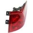HTHY Tail Light Set For 20182023 Honda Odyssey Rh Outer Clear/Red