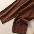 thumbnail image 5 of SwiftWear Women's Boho Floral Harem Pants Elastic Waist Drawstring Lounge Pants Plus Size Casual Cropped Pants for Home & Outdoor Comfort, 5 of 5