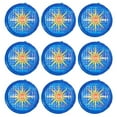 thumbnail image 1 of Solar Sun Rings UV Resistant Pool Spa Heater Circular Solar Cover (9 Pack), 1 of 8