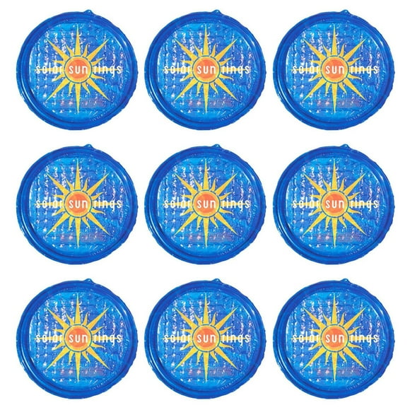 Solar Sun Rings UV Resistant Pool Spa Heater Circular Solar Cover (9 Pack)