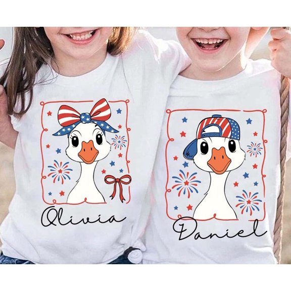 4th of July Mama Goose Shirt, American Mama Coquette Shirt, Patriotic Goose Shirt, Memorial Day, USA Shirt, Independence Day Shirt