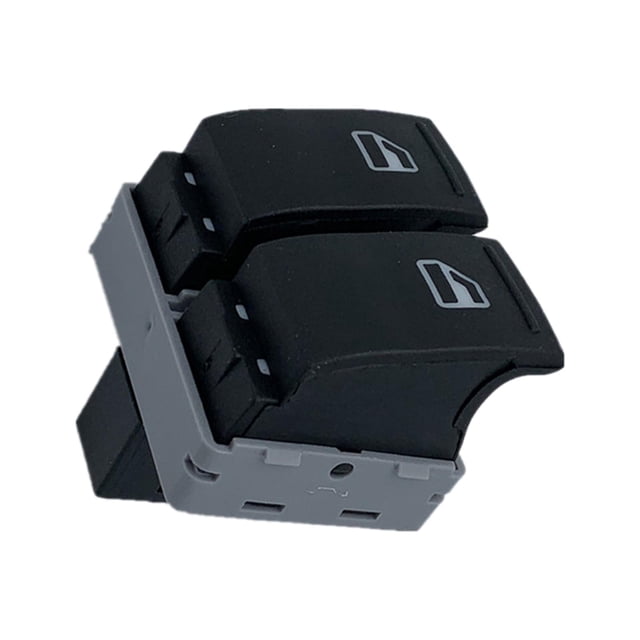 Interruptor de Control de elevalunas eléctrico 7E0 959 855A, reemplazo del lado del conductor 7E0959855A para Transporter T5 T6 Durable Baoblaze Interruptor de ventana