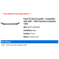 thumbnail image 2 of Front Tie Rod Assembly - Compatible with 2002 - 2006 Chevy Avalanche 1500 2003 2004 2005, 2 of 2