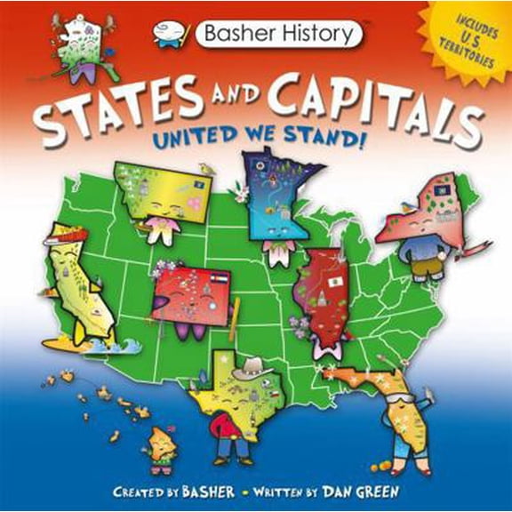 Pre-Owned States and Capitals: United We Stand! [With Poster] (Paperback) 0753471396 9780753471395
