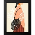 thumbnail image 2 of Scarvey, Emma 12x14 Black Modern Framed Museum Art Print Titled - Gatherer I, 2 of 5