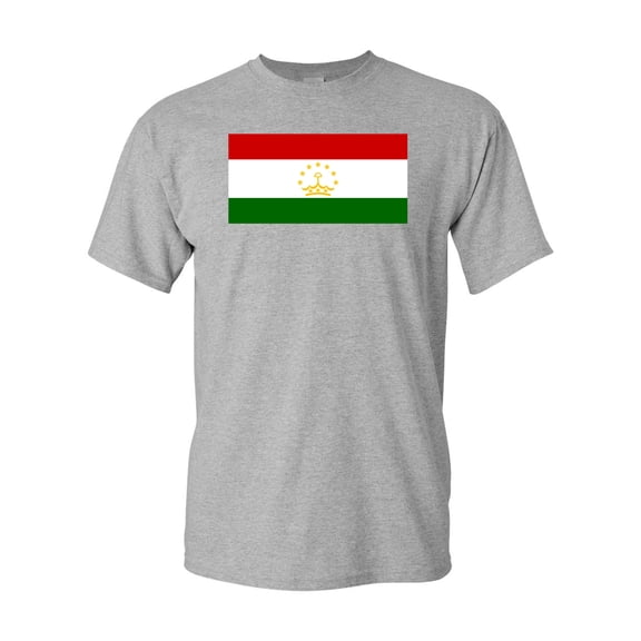 Tajikistan Country Flag Adult DT T-Shirt Tee