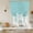 Aqua Mint, variant on Black Tie Up Curtains 45 Inches Long, Kitchen Window Curtains Over Sink, Rustic Farmhouse Solid Color Small Window Curtains Shade Balloon Curtains Valances for Bedroom/Cafe 34"x45"