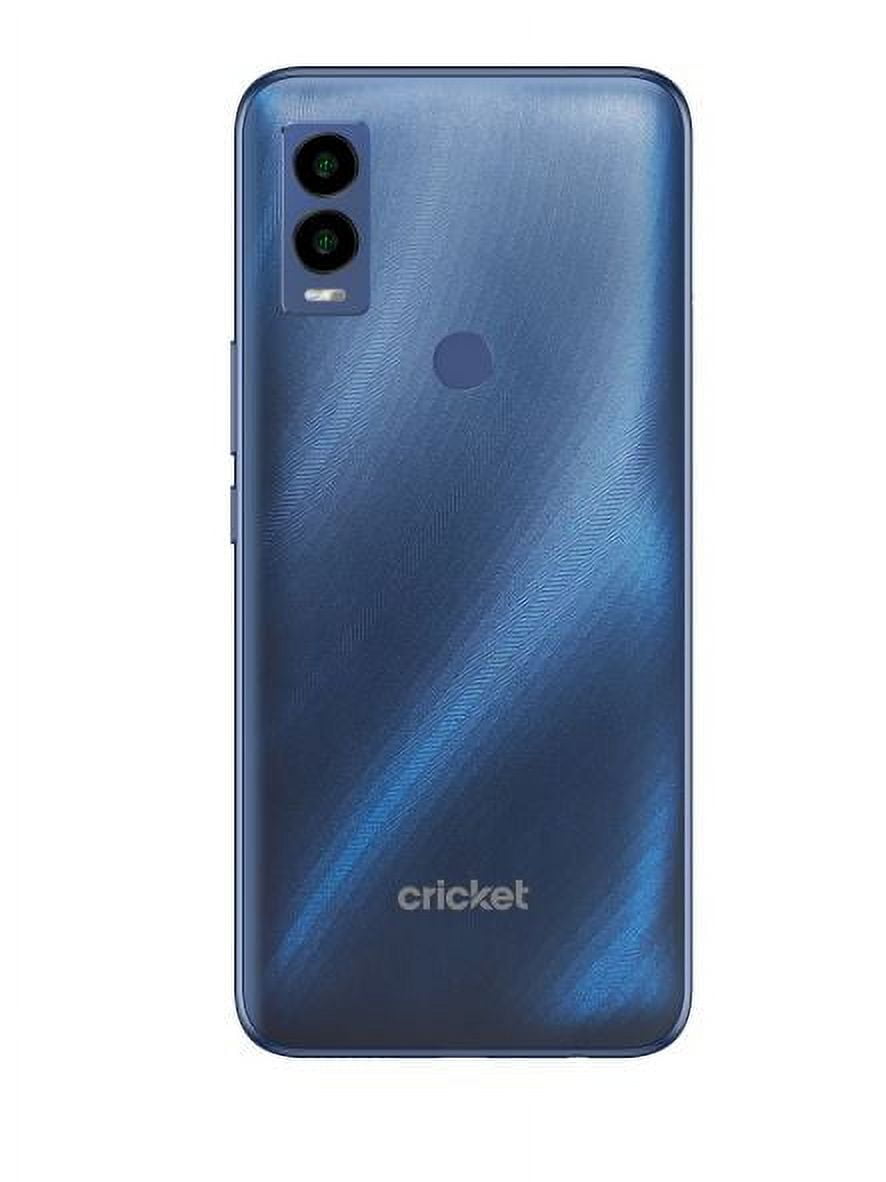 Cricket Wireless Innovate E 5G, 64GB, 4GB RAM, Lightning Blue - Prepaid Smartphone
