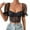 Black, variant on Sleeveless Tops for Women Women Lace Sleeve French High End Design Sense Short Style Top Camisole Cute Women Tops Burgers Top Women Top Women Chiffon Buckle Tops for Women