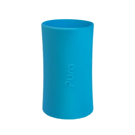 Pura Kiki Tall Silicone Sleeve for Bottle (Plastic Free, NonToxic Certified, BPA (Best Non Toxic Baby Products)