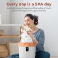 thumbnail image 3 of SereneLife Bucket Warmers with Customized Fragrances for Spa and Bathroom, Timer 20/40/60/90 Minutes, Fits 1 Large Towel, Blanket, Bathrobe, PJs (Natural), 3 of 8