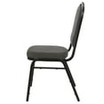 thumbnail image 5 of Hampden Furnishings Lila Collection Fabric Banquet Chair, Greystone, Pack of 2, 5 of 9