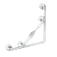 thumbnail image 3 of SHOWERORO 2 Pcs Support Triangulaire Multi-Usage Étagère Blanche Angle Support 15*0.3937 Po, 3 of 8