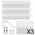 thumbnail image 1 of Ganchos para hacer aretes,Suministros para hacer joyas de aretes Poste para aretes,Alfileres para aretes Hallazgos para respaldos de aretes Encantos para bricolaje,Tornillo para aretes con, 1 of 7