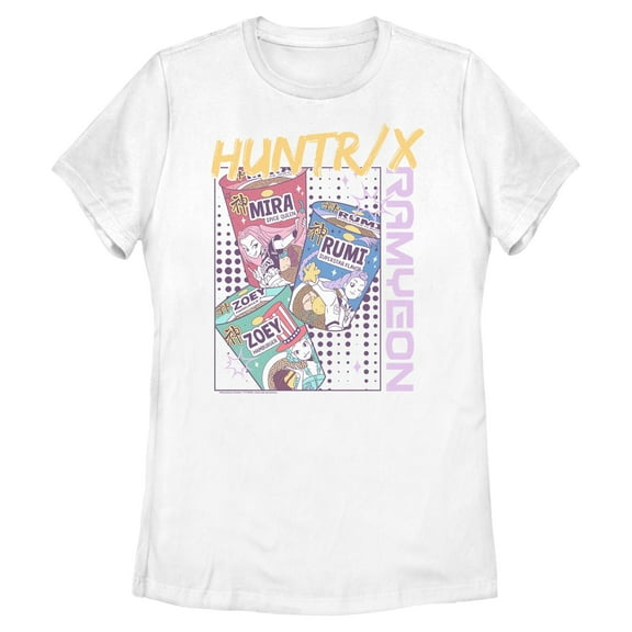 Womens KPop Demon Hunters Huntrix Instant Ramyeon T Shirt