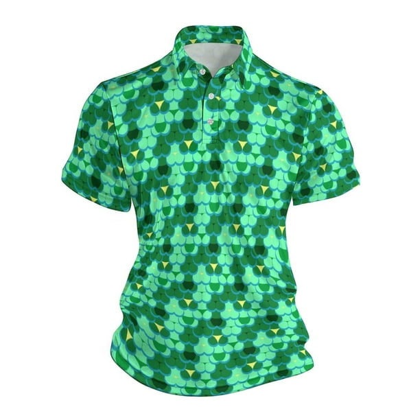 WILLBEST Camisas Casuales de Hombre de Carga Corta para Exteriores y Uso Diario. Diseño Estampado Elegante para Primavera y Verano. Ajuste Cómodo para Cualquier Ocasión.