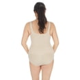 thumbnail image 3 of SlimMe Supportive Maternity Bodysuit with Cushioned Straps, Large, Nude, 3 of 6