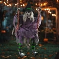 thumbnail image 3 of Decoración de Halloween Fun World Swinging Witch, 91 cm de altura, 3 of 4