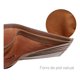 thumbnail image 5 of Cartera Hombre Tarjetero Horizontal Piel 100% Regalo Papá marron, 5 of 9
