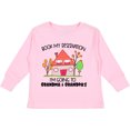 thumbnail image 3 of Inktastic Book my Reservation- I'm Going To Grandma and Grandpa's Boys or Girls Long Sleeve Toddler T-Shirt, 3 of 5
